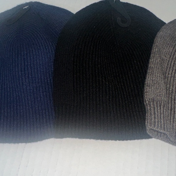 Alfani Gray and Black Knit Beanie - Picture 2 of 5